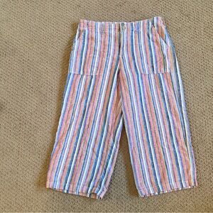 Seven 7 jeans Striped Wide-Leg Pants